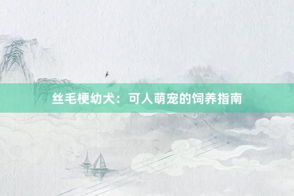 丝毛梗幼犬：可人萌宠的饲养指南